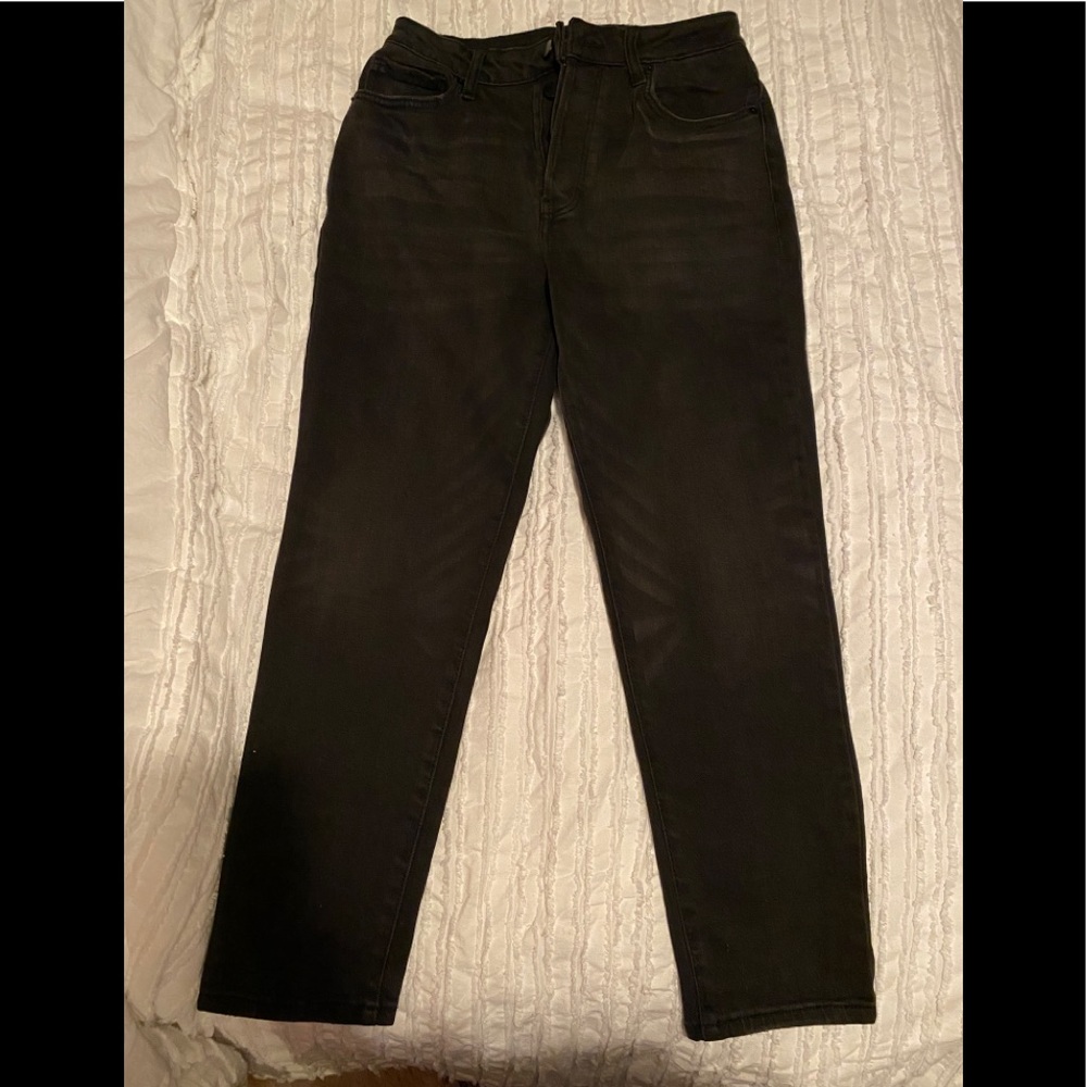 Fashion Nova Black Strech High Waist Mom Jeans